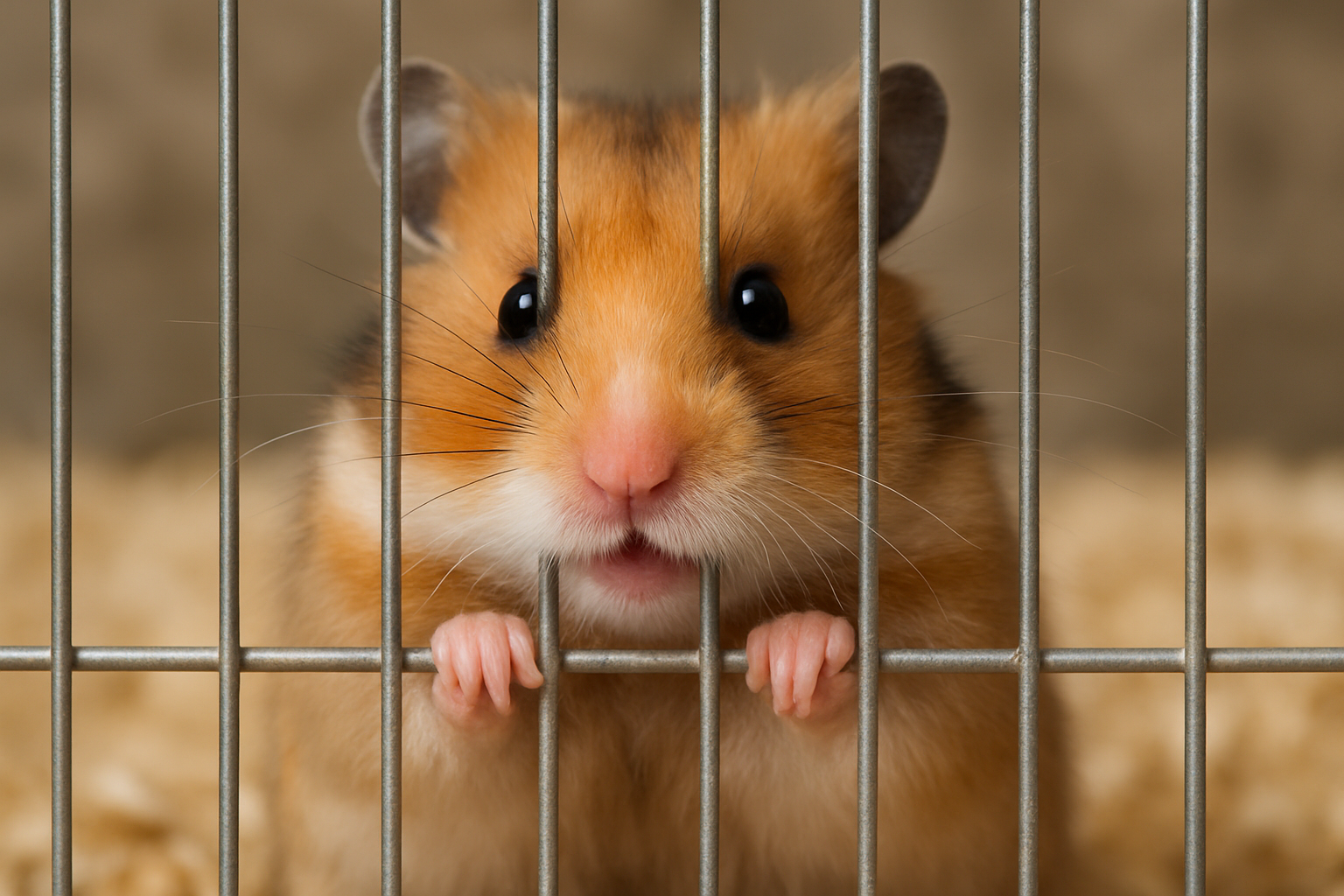 Hvorfor bider min hamster i tremmerne – og hvad kan jeg gøre?