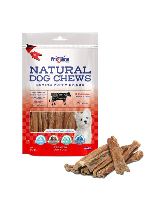 Natural Dog! Chews Okse Hvalpepinde 60gr