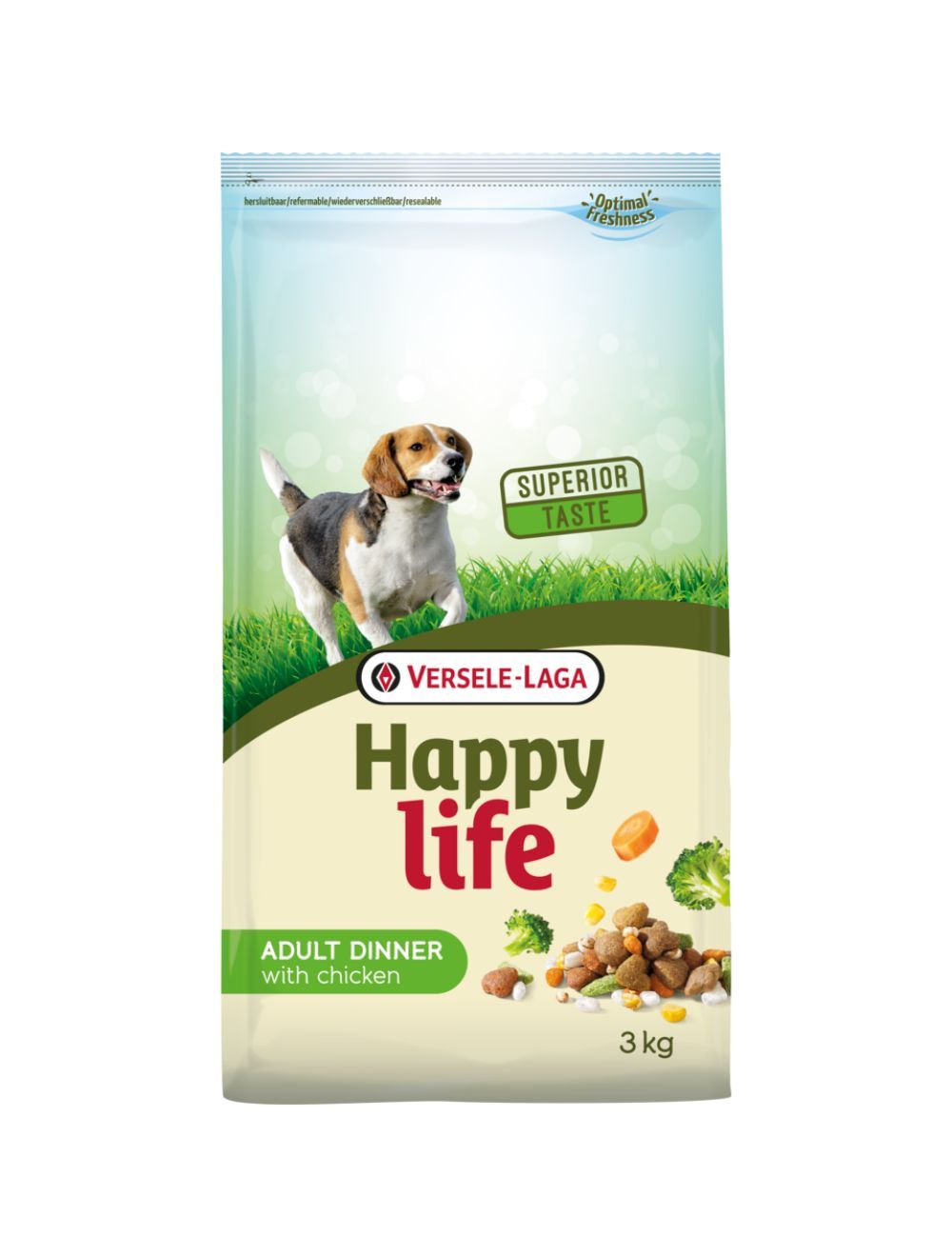 Happy Life Adult Chicken 15 Kg-Adult-Verselelaga-PetPal