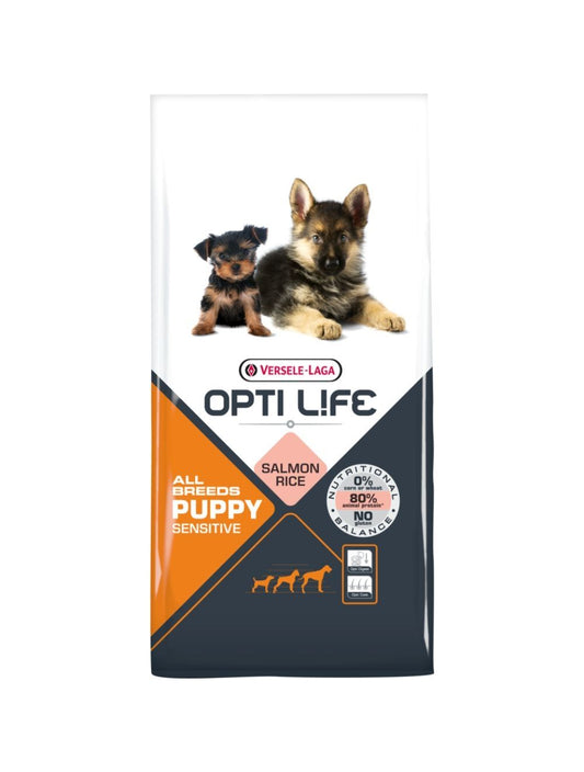 OptiLife Puppy Sensitive All 12,5kg-Puppy-Verselelaga-PetPal