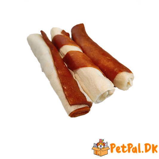 Chicken Rolled Rawhide 100Gr-Tyggeben-Ozami-PetPal
