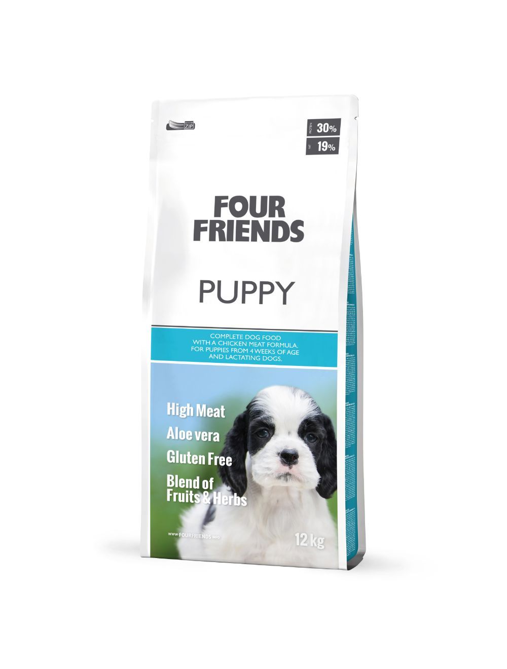 Ff Dog Puppy 12 Kg.-Hvalp-Four Friends-PetPal
