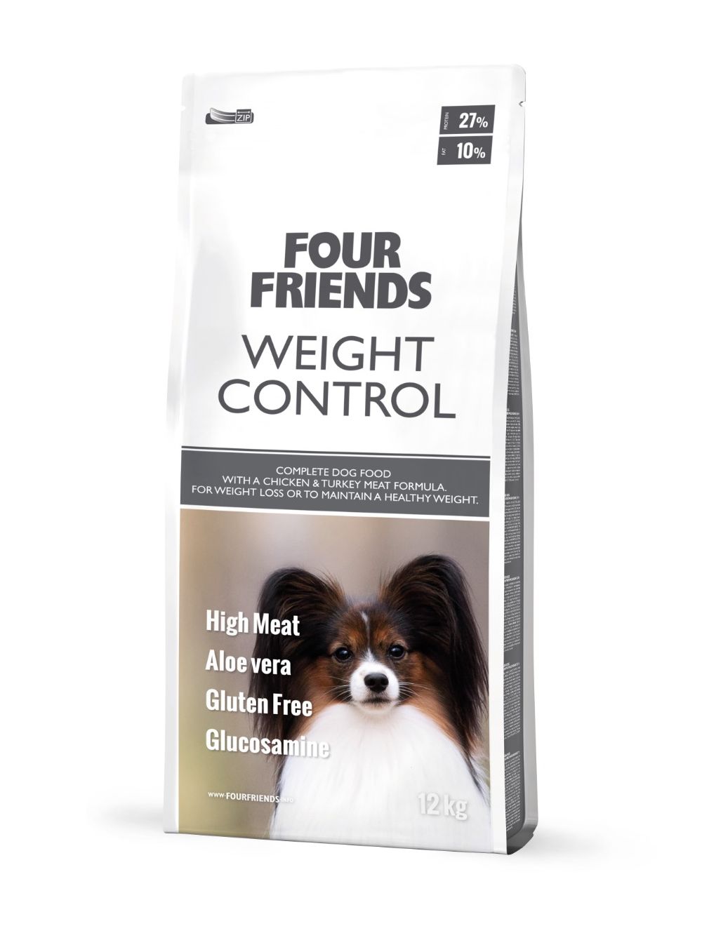 Ff Dog Weight Control 12 Kg.-Light-Four Friends-PetPal