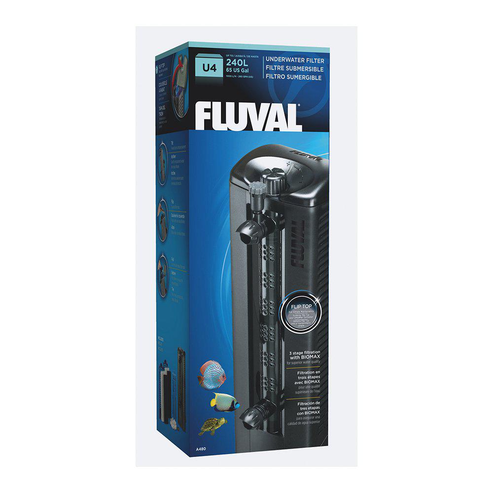 Fluval Filterpumpe U4 1000L / H Til Maks 240L Akvarie-Akvariepumpe-Fluval-PetPal
