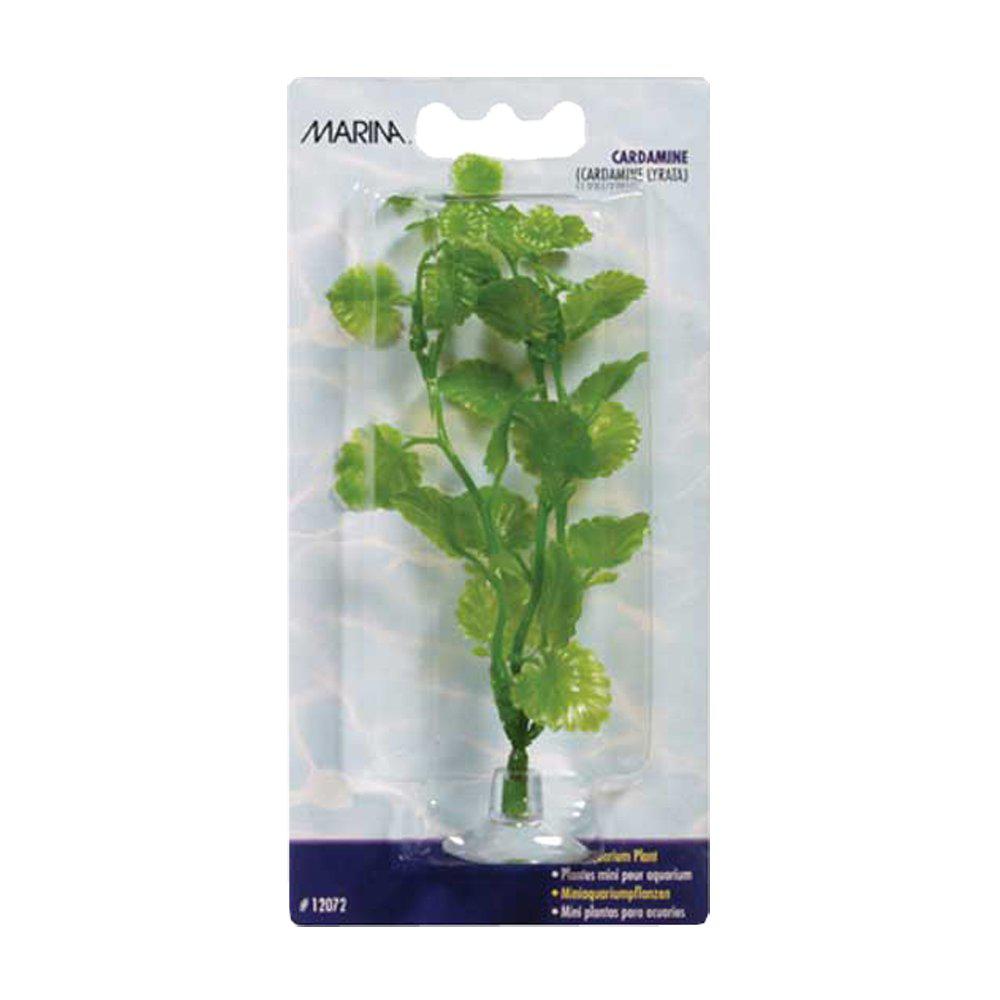 Plast Plante Cardaminemini 10Cm Med Sugekop-Akvarieplante Plastik-Marina-PetPal