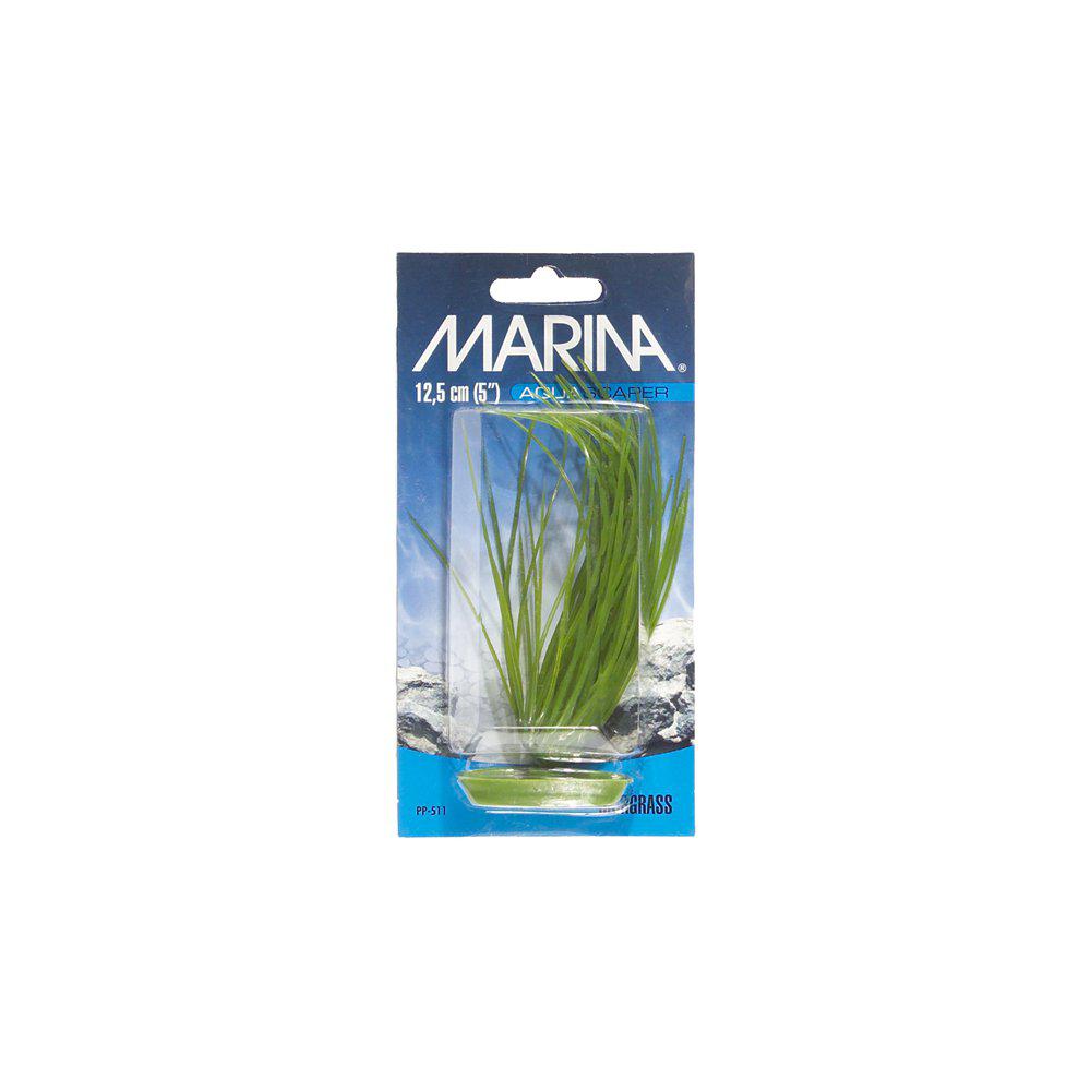 Plast Plante Hairgrass13Cm-Akvarieplante Plastik-Marina-PetPal