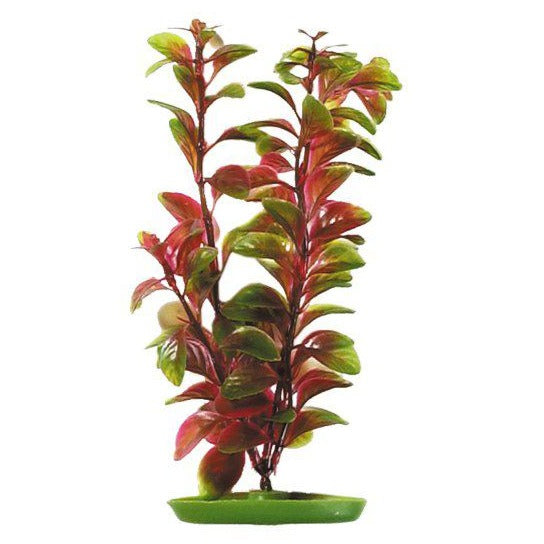 Plastikplante Rød Ludwigia 13Cm-Plastplanter-Marina-PetPal