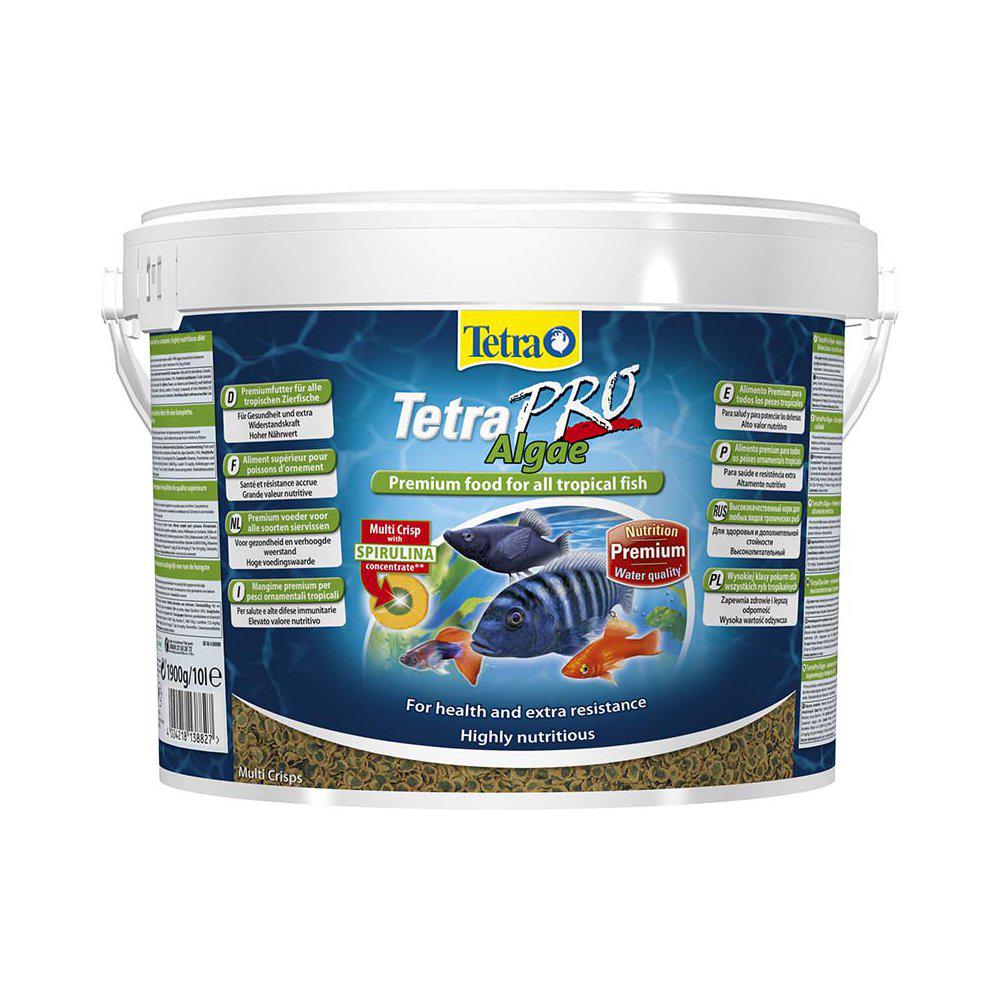 Tetra Pro Algae 10L I Spand Akvarie Fiskefoder-Flager Fiskefoder-Tetra-PetPal