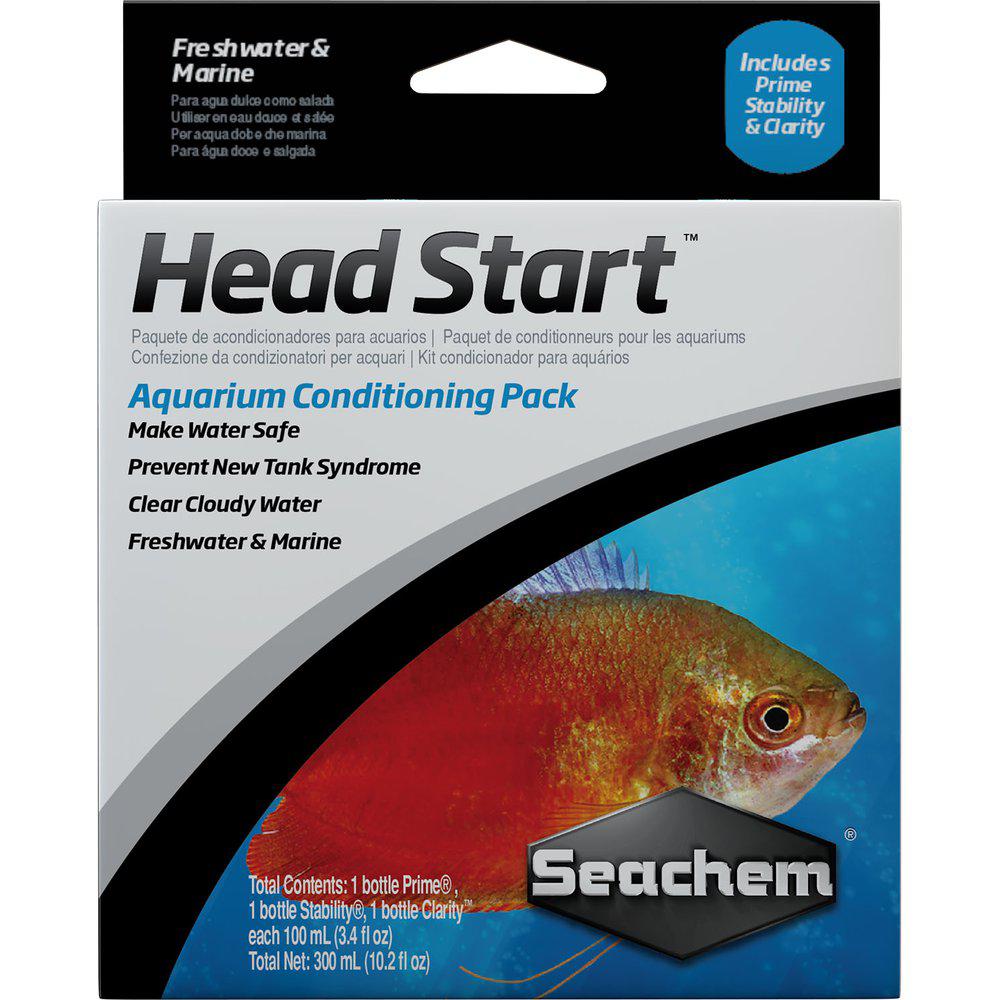 Seachem Head Start (Prime Stability Clarity 100Ml)-Vandpleje-Seachem-PetPal