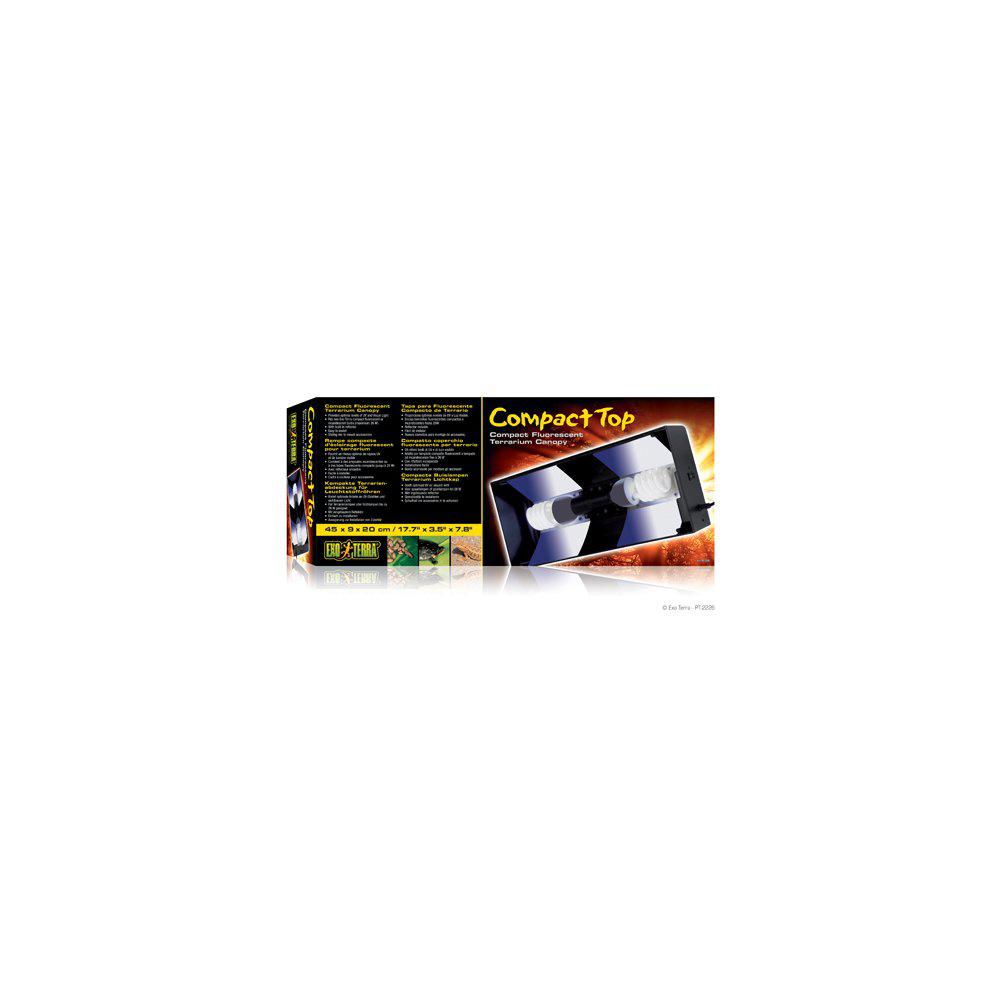 Ramp Exoterra 45X20X9Cm Kompakt Top For2 Lamper-Terrarie Armatur-Exoterra-PetPal