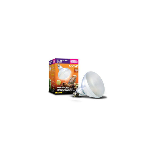 D3 Balking Lampe 160W Varme & Sol Uva / Uvb E27-Terrarie Spotlight-Arcadia-PetPal