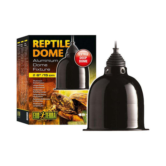Reptile Dome Exoterra Small Ø15Cm Max 75W-Terrarie Armatur-EXOTERRA-PetPal