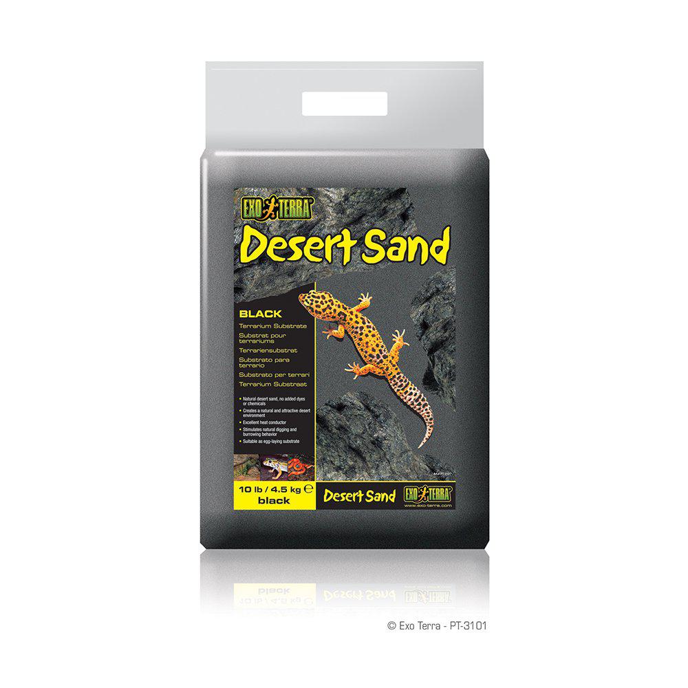 Ørkensand Sort 4.5Kg Exoterra-BUNDMATERIALE REPTILE-Exoterra-PetPal