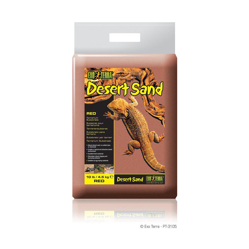 Desert Sand Rød 4.5Kg Exoterra-BUNDMATERIALE REPTILE-Exoterra-PetPal