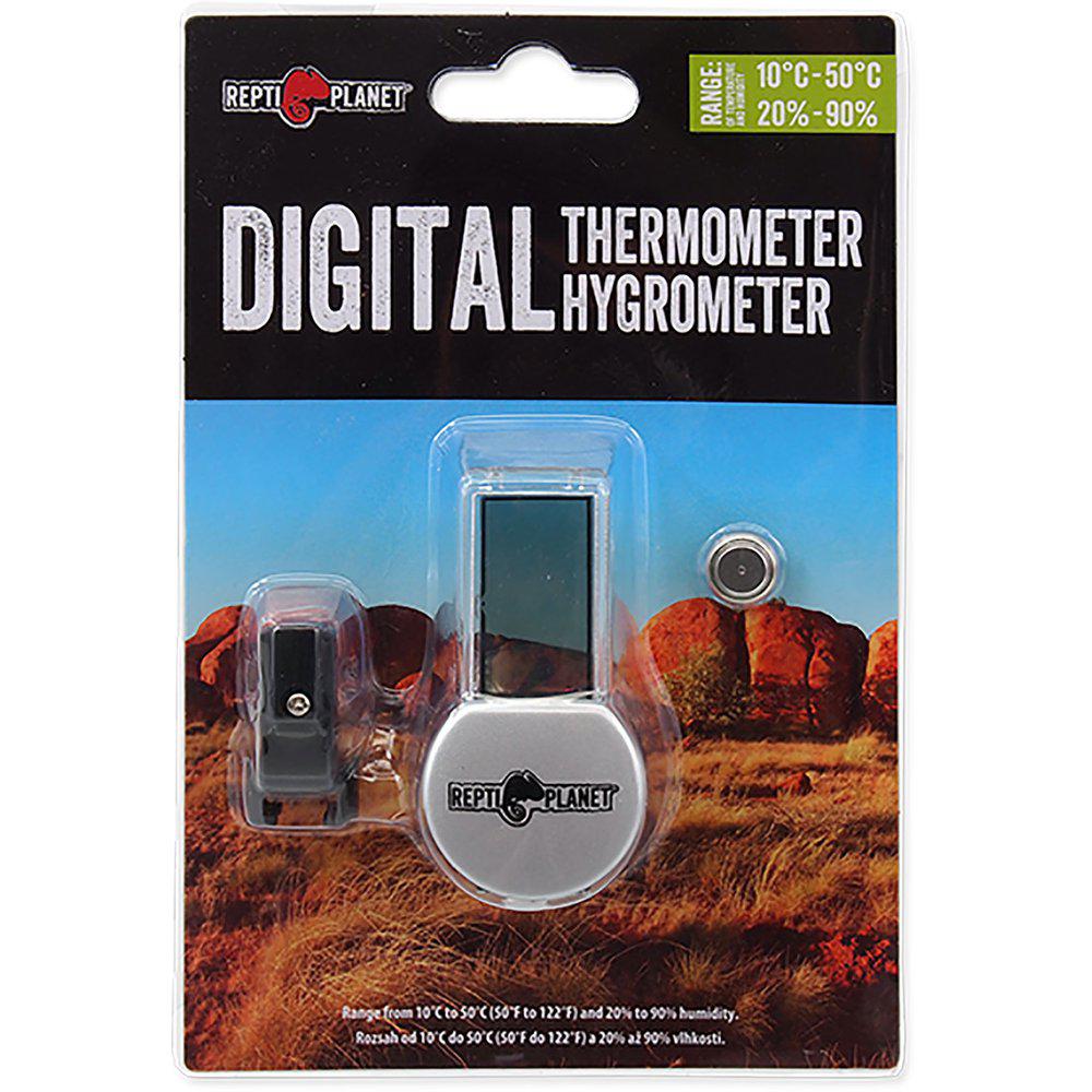 Rp Termometer & Hygrometer Lcd-Combometer-Repti Planet-PetPal