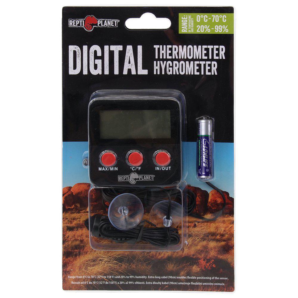 Rp Termometer & Hygrometer Lcd Udendørs-Combometer-Repti Planet-PetPal