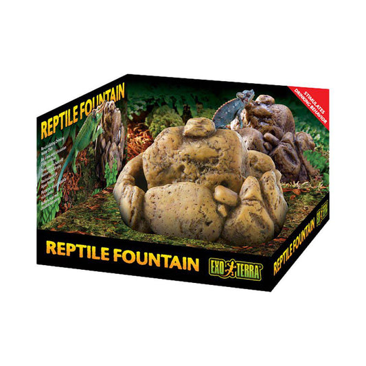 Reptile Fountain Exoterra Med Pumpe-Terrarie Dekorationer-EXOTERRA-PetPal