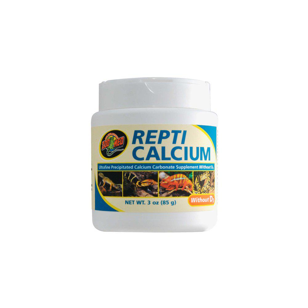 Zoo Med Repti Calcium 85Gr Uden D3 Uden Fosfor-Vitaminer Mineraler Reptiler-Zoo Med-PetPal