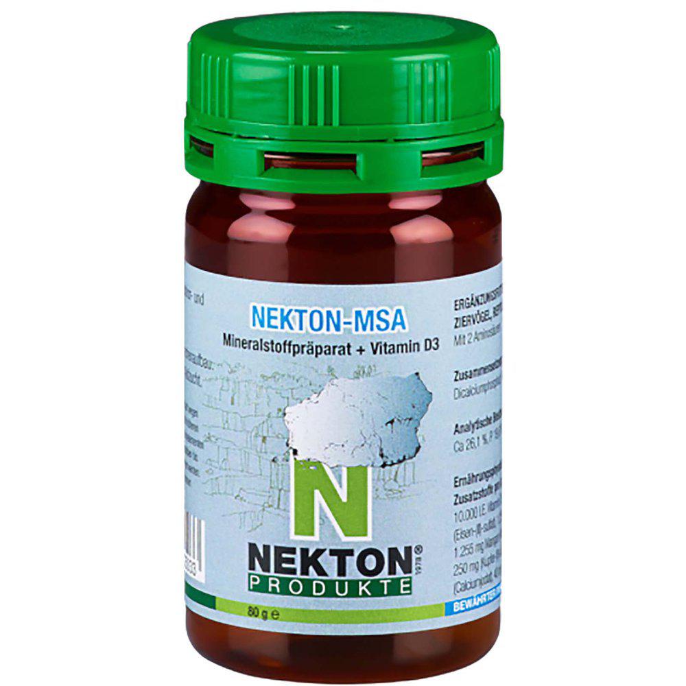 Necton Msa 80Gr Mineraltilskud Til Dyr-Vitaminer Mineraler Reptiler-Nekton-PetPal