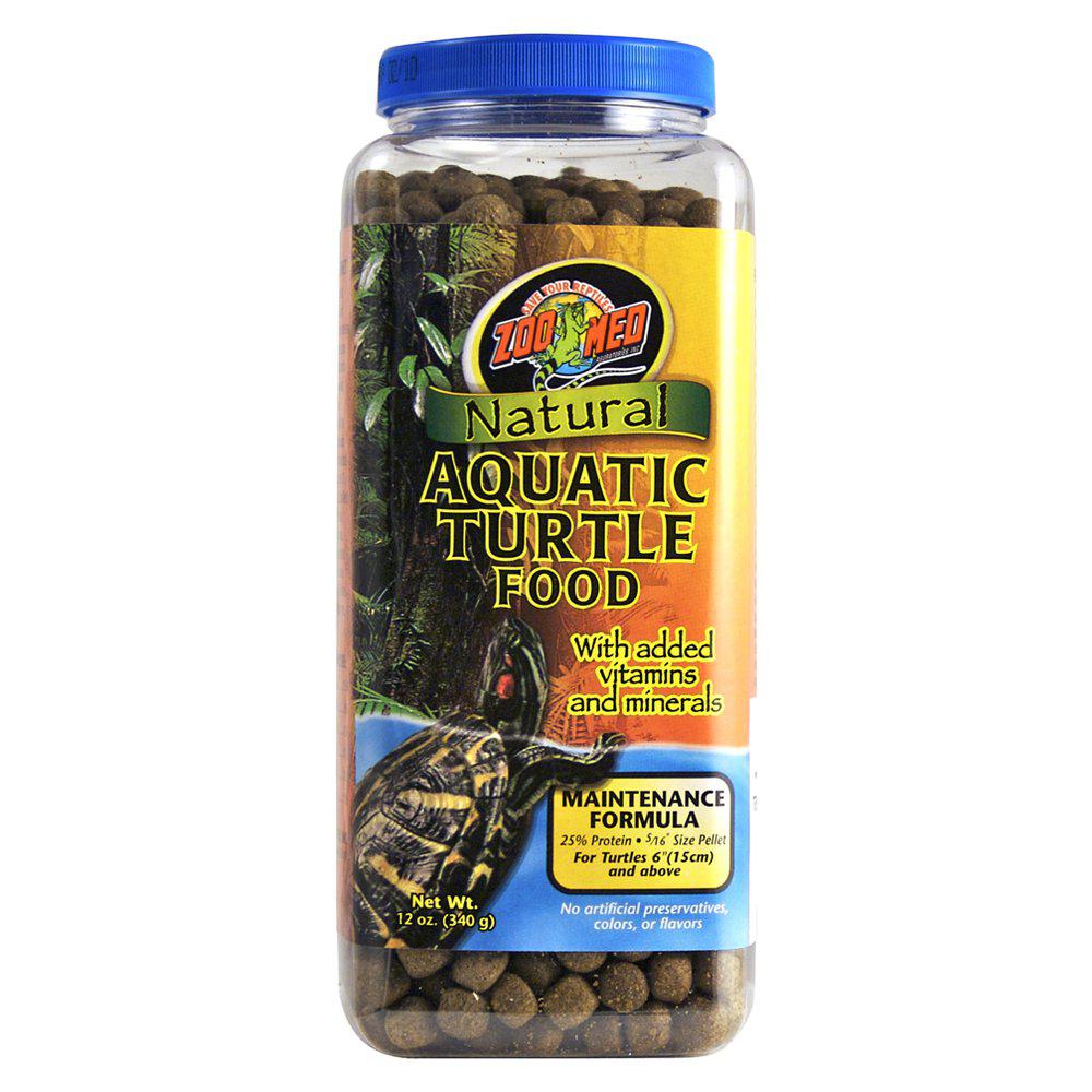 Zoo Med Naturlig Aquatic Turtle Food 340Gr Vedligeholdelsesformula-Sumpskildpadde Foder-Zoo Med-PetPal