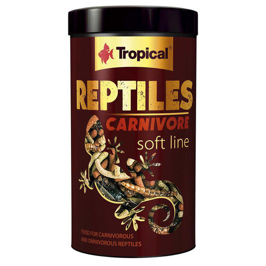 Tropiske Soft Line Reptiles Carnivore 250Ml / 65G-Foder Blandinger-Tropical-PetPal
