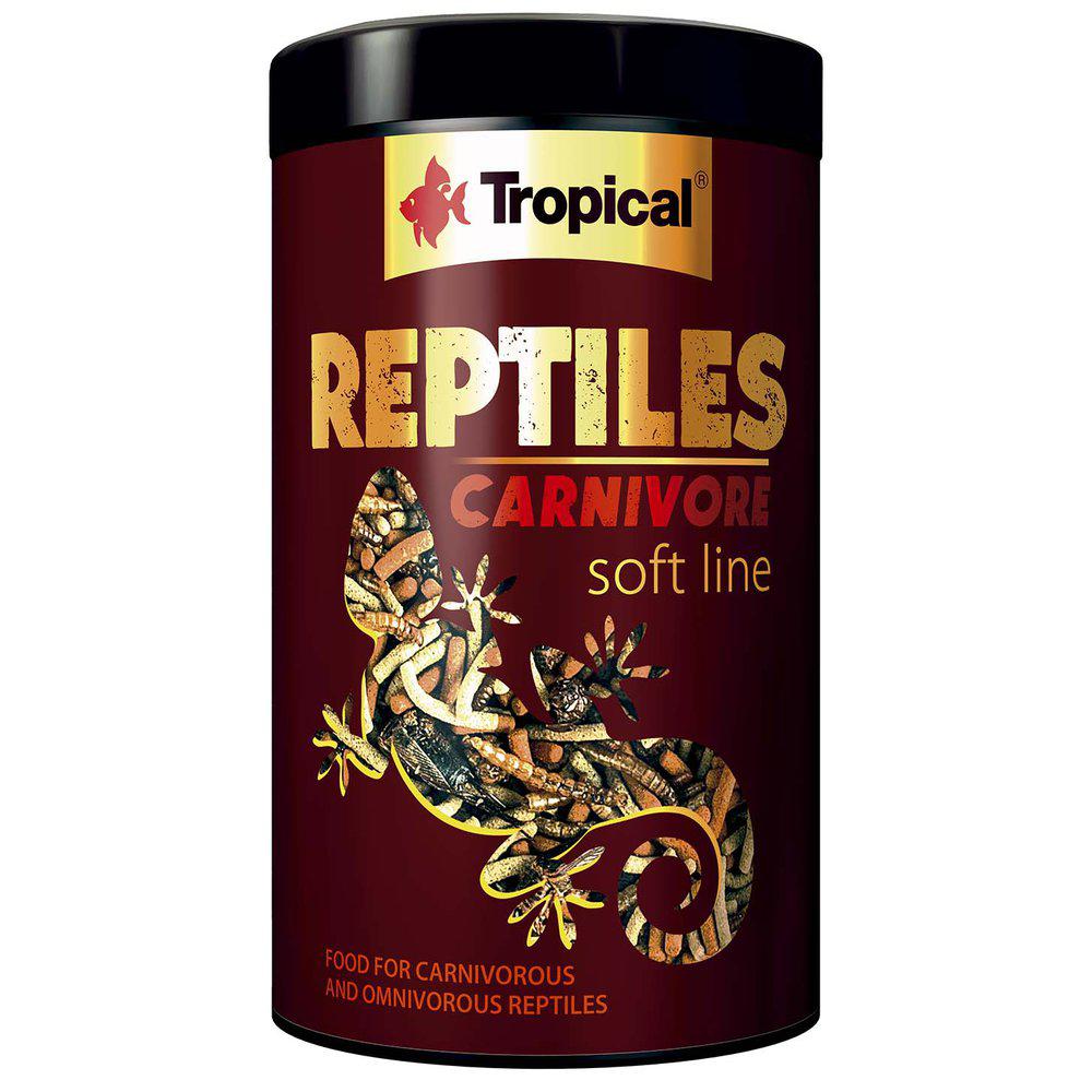 Tropiske Soft Line Reptiles Carnivore 1000Ml / 260G-Foder Blandinger-Tropical-PetPal