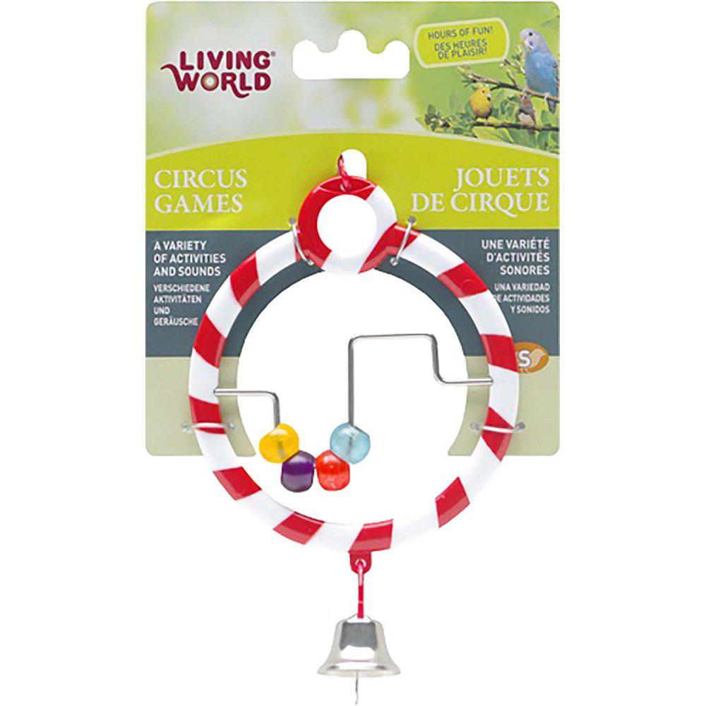 Abacus Lw Cirkus Rød-Fugle Legetøj-LIVING WORLD-PetPal