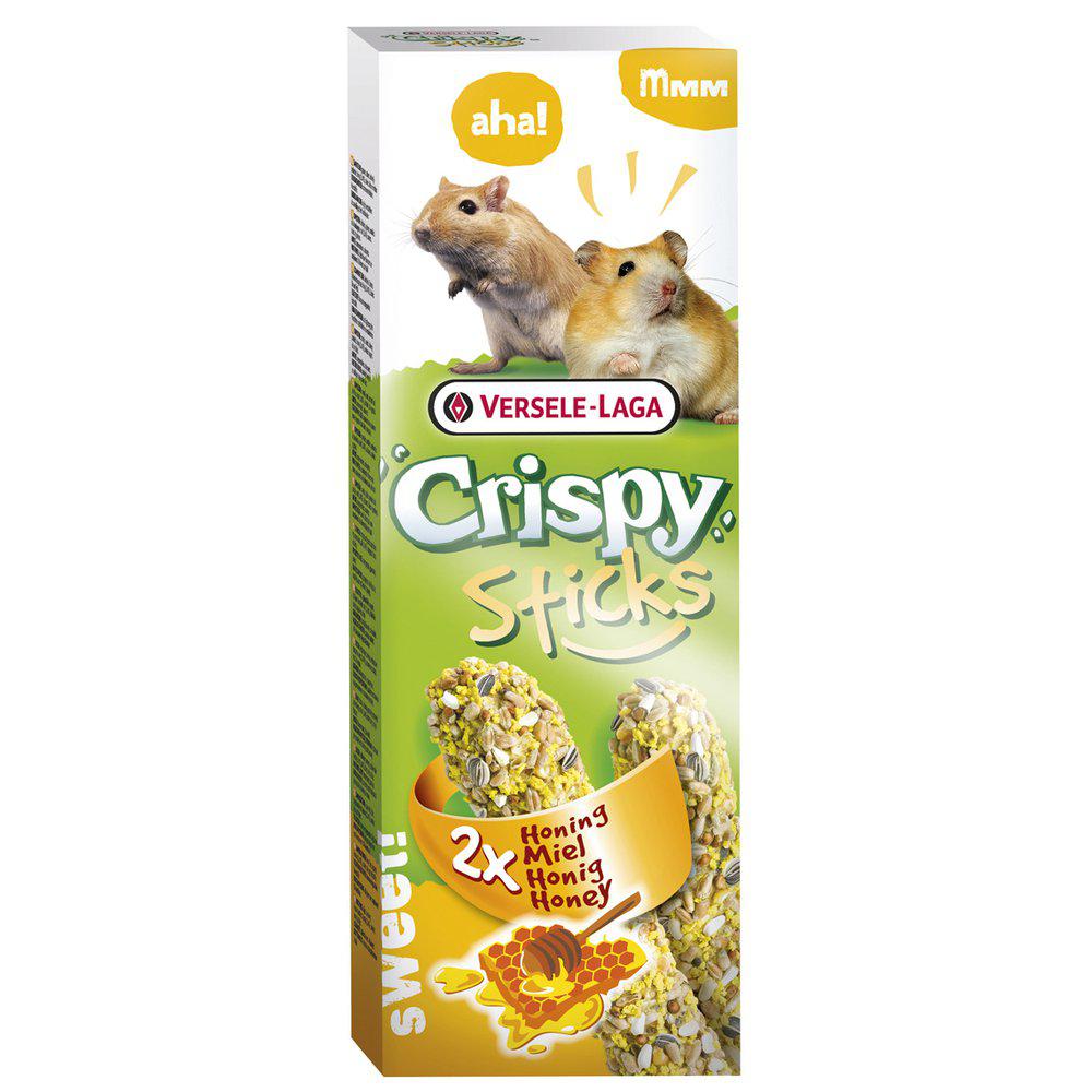 Crispy Sticks Til Hamster, Mus & Rotter 2 Stk Honning 110Gr-Honning-Verselelaga-PetPal