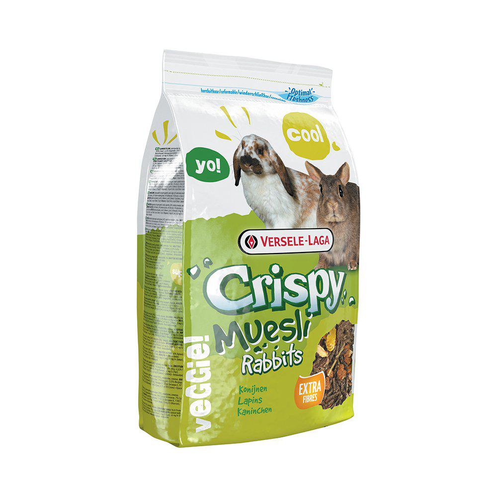 Crispy Muesli Gnaverfoder Til Kanin 2.75Kg-Crispy Muesli Kanin-Verselelaga-PetPal