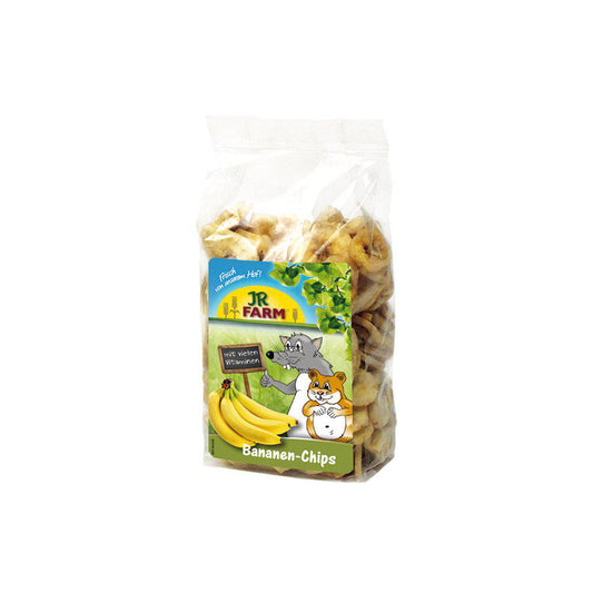 Jr Farm Tørret Banan I Skiver Til Gnaver150Gr-Snack Blanding-Jr Farm-PetPal