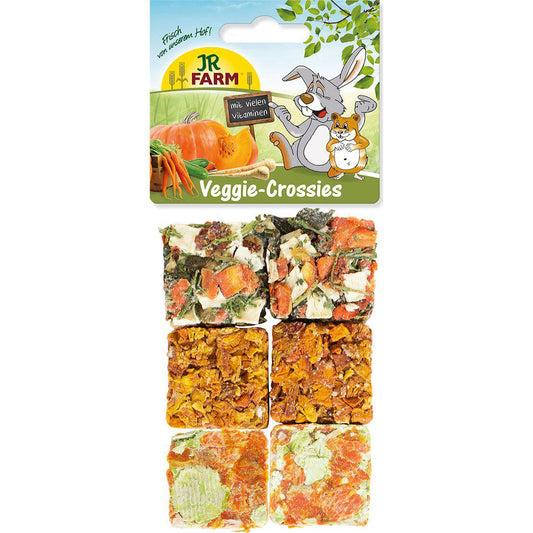 Jr Farm Veggie Crossies 100Gr-Snack Blanding-Jr Farm-PetPal