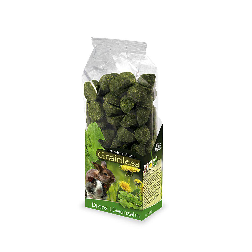 Jr Kornfrie Drops Maskros 140Gr-Snack Blanding-Jr Farm-PetPal