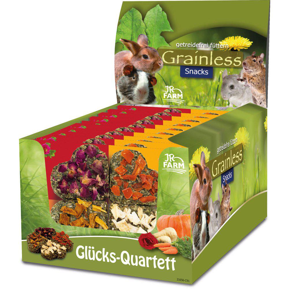 Jr Farm Grainless Luck-Quartet 60Gr-Øvrige Snacks-Jr Farm-PetPal