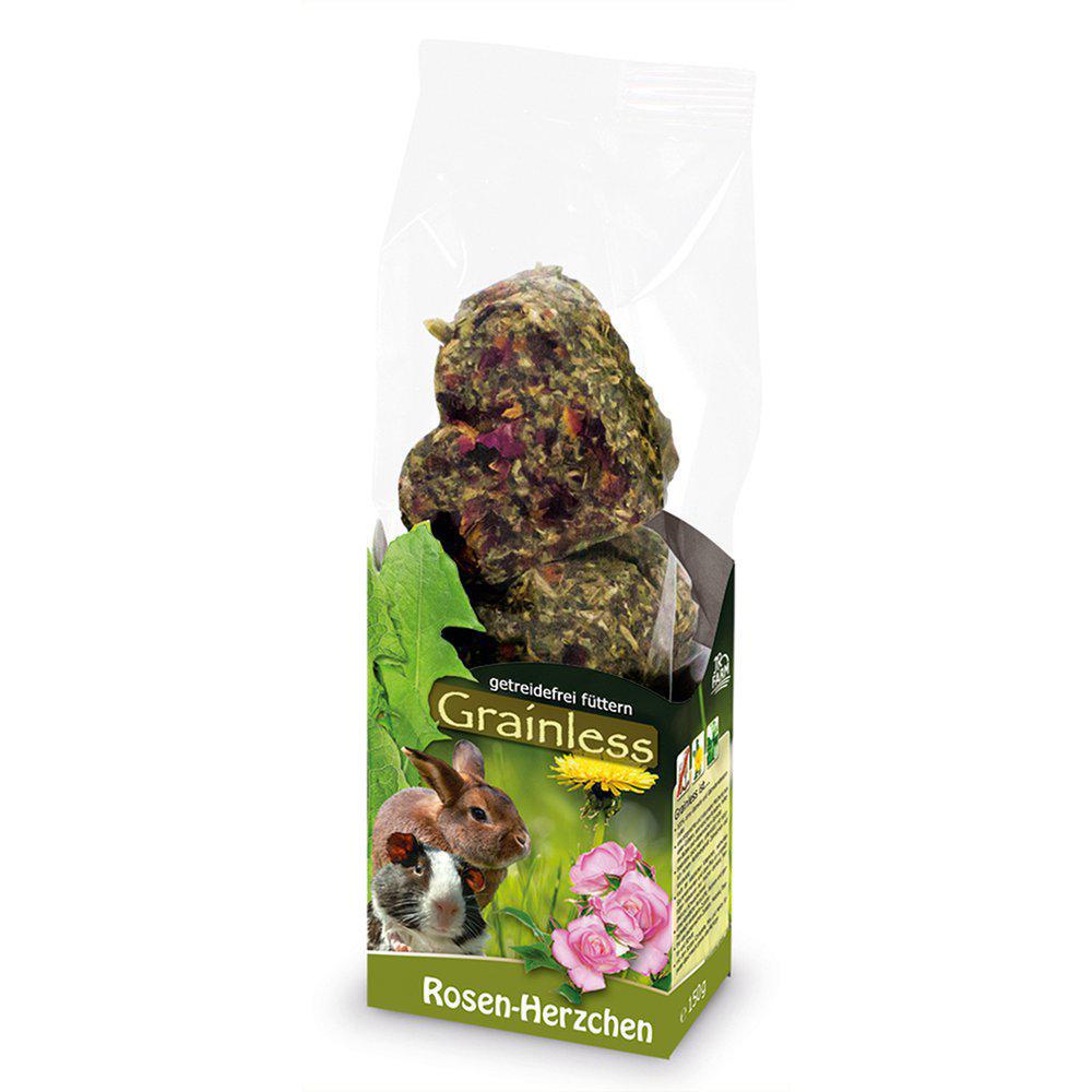 Jr Kornfri Hjerteroser 105Gr-Øvrige Snacks-Jr Farm-PetPal