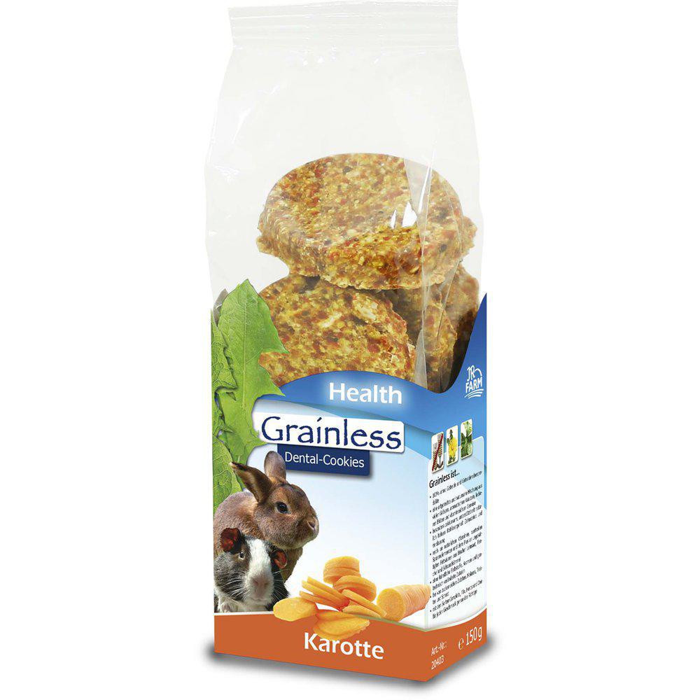 Jr Kornfri Health Dental Cookies Gulerod 150G-Øvrige Snacks-Jr Farm-PetPal