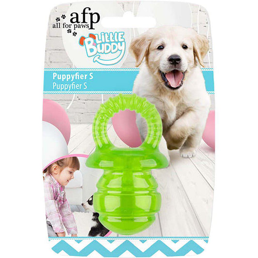 Hvalpelegetøj Little Buddy Puppyfier Grøn 13X7.7X6.1Cm-Bamse-All For Paws-PetPal