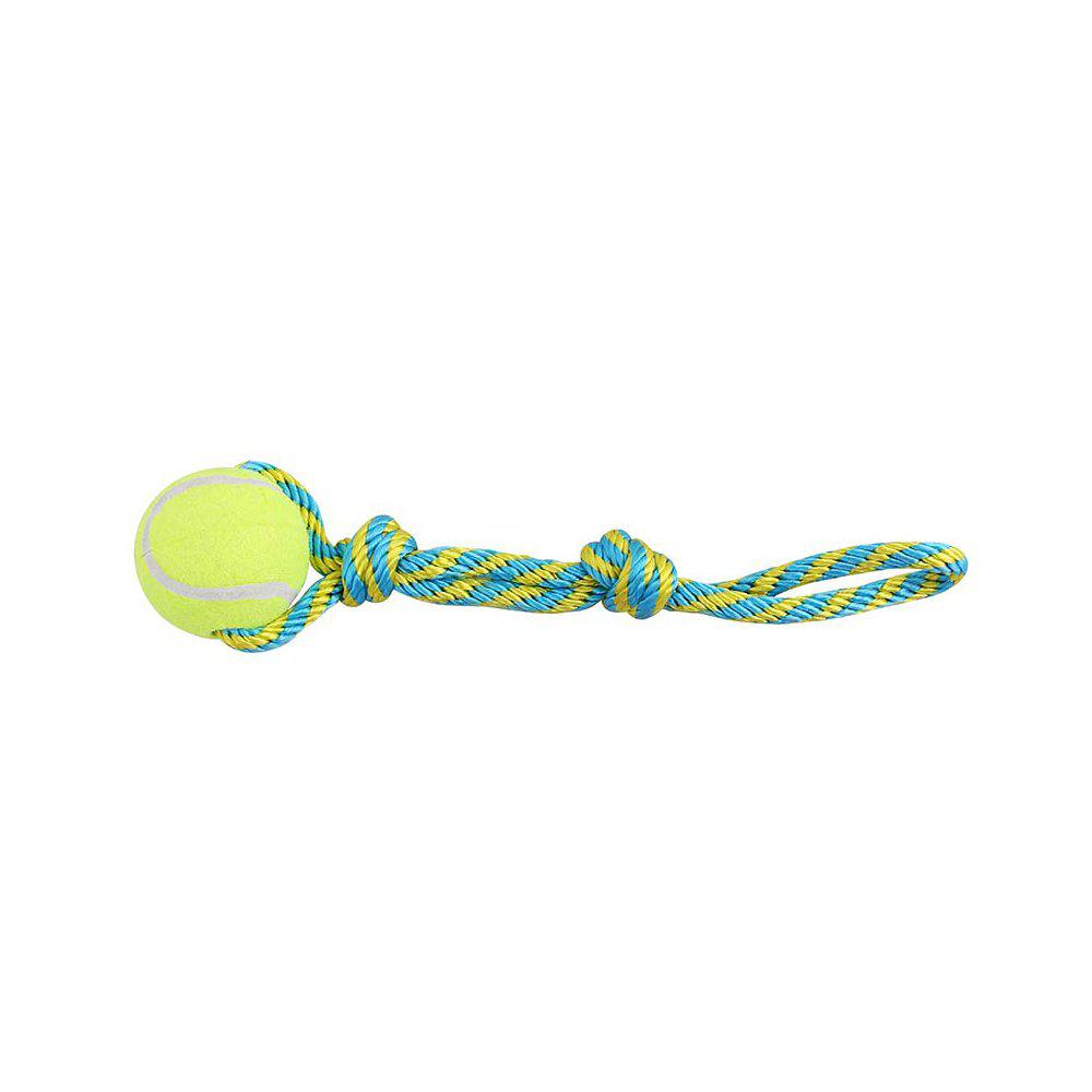 Dog Toys Tennisbold På Reb Med Håndtag 32.5Cm-Reb-Petpal Dk-PetPal