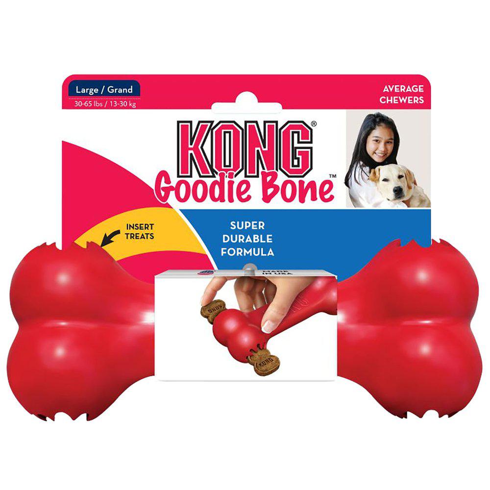 Kong Goodie Bone L 22X8X5 Cm-Aktiveringslegetøj-Kong-PetPal