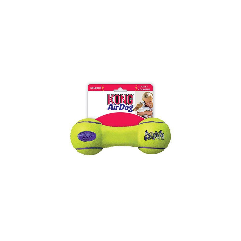 Kong Airdog Squeaker Dumbbell S 14X6Cm-Bolde-Kong-PetPal