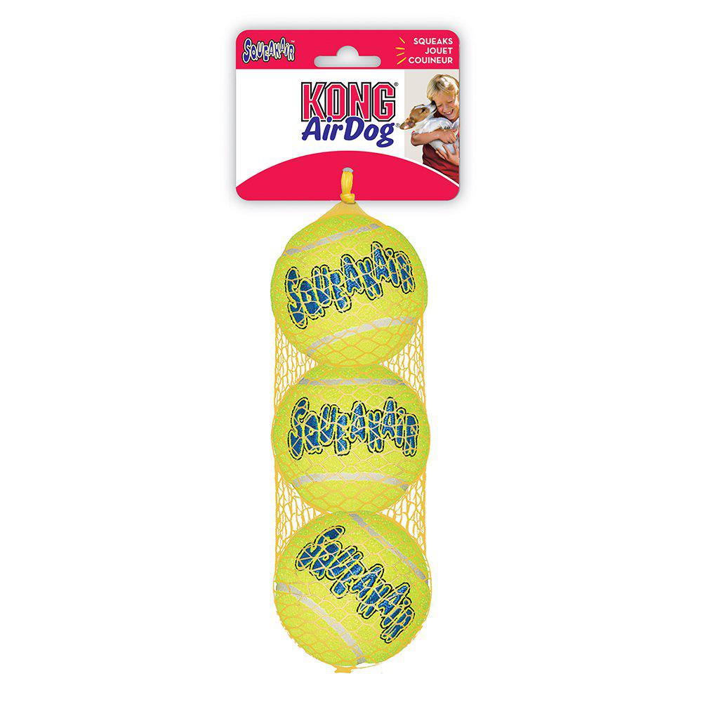 Kong Aairdog Squeaker Tennisbold 3Pakke-Bolde-Kong-PetPal