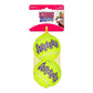 Kong Airdog Squeaker Tennisbold 2Pack L8Cm-Bolde-Kong-PetPal