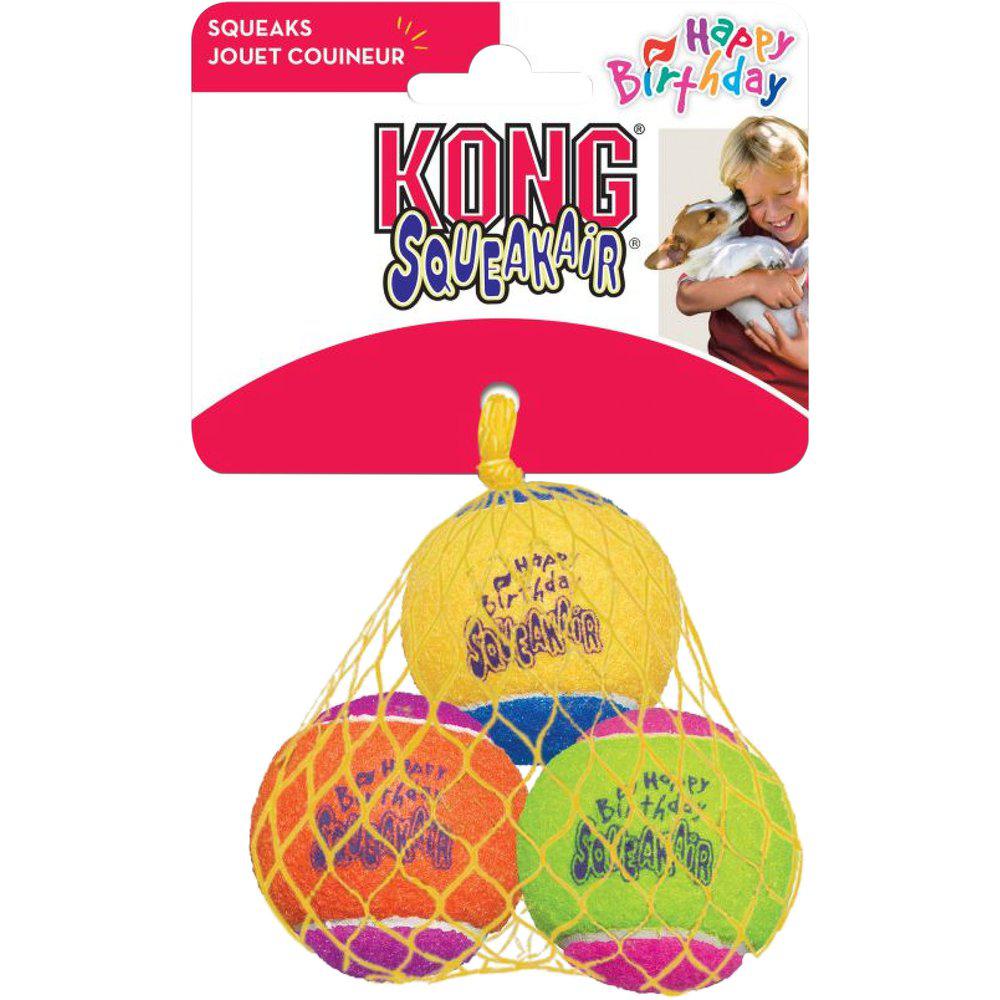 Kong Squeaker Fødselsdagsbolde M-Bolde-KONG-PetPal