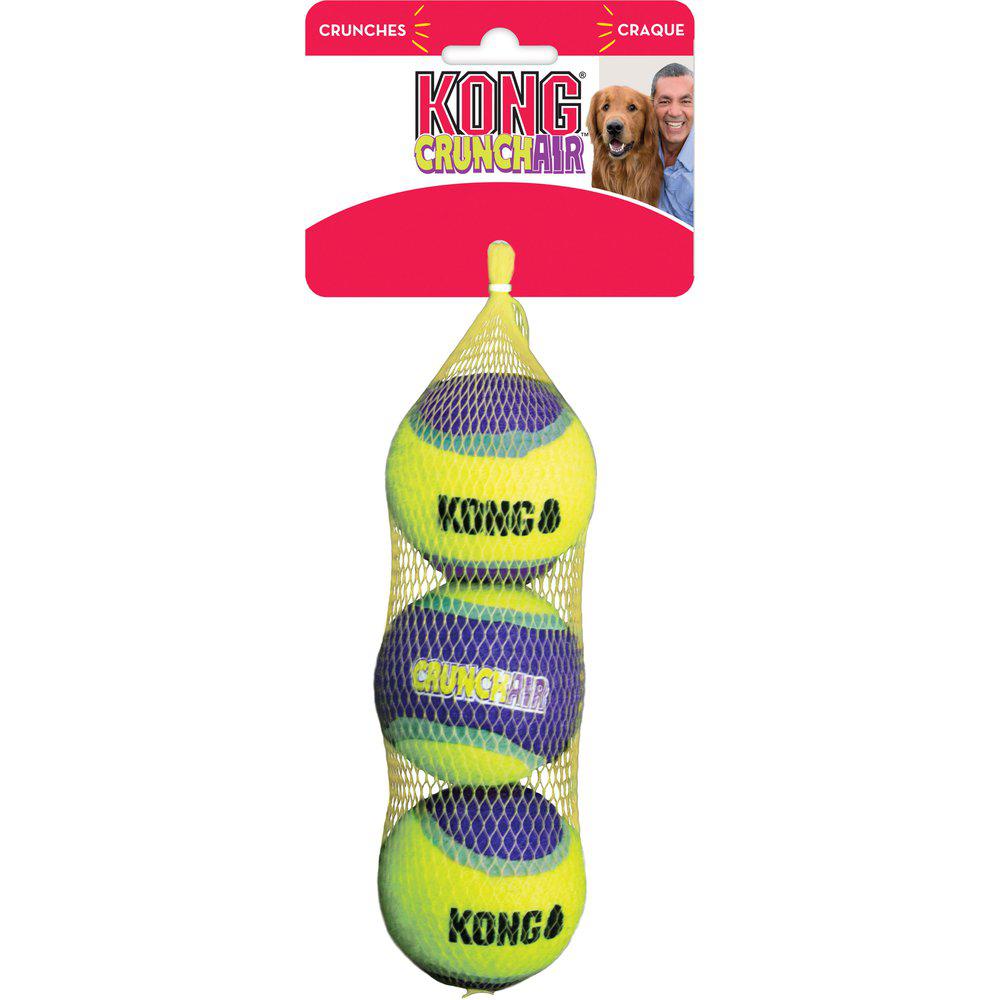 Kong Crunchair Ball3-Pack S Ø5Cm-Bolde-KONG-PetPal