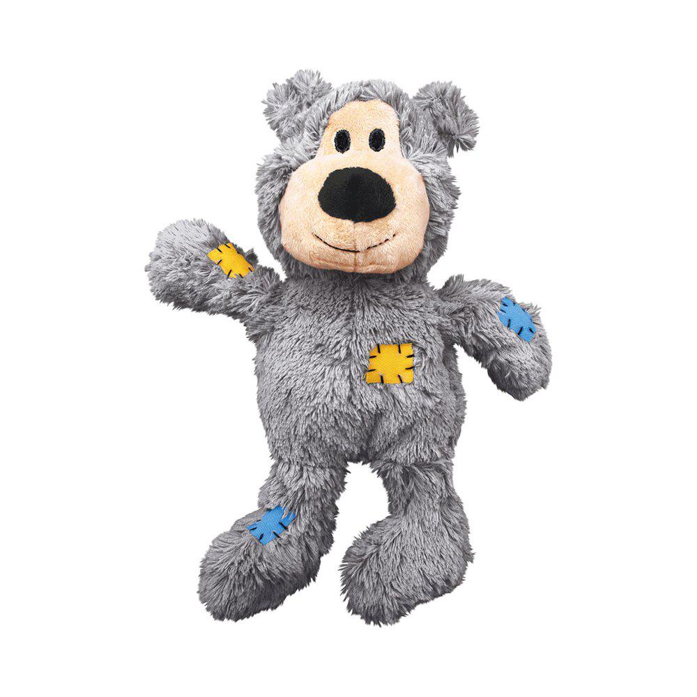 Kong Wild Knots Bamsebjørn Assorteret-Bamse Med Reb-Kong-PetPal