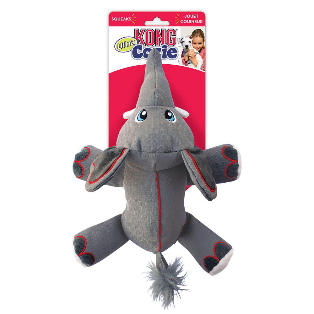 Kong Cozie Ultra Ella Elephant 30X22X9 Cm-Bamse-Kong-PetPal