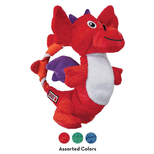 Kong Dragon Knots Assorted M / L 10X16X24Cm-Bamse Med Reb-Kong-PetPal