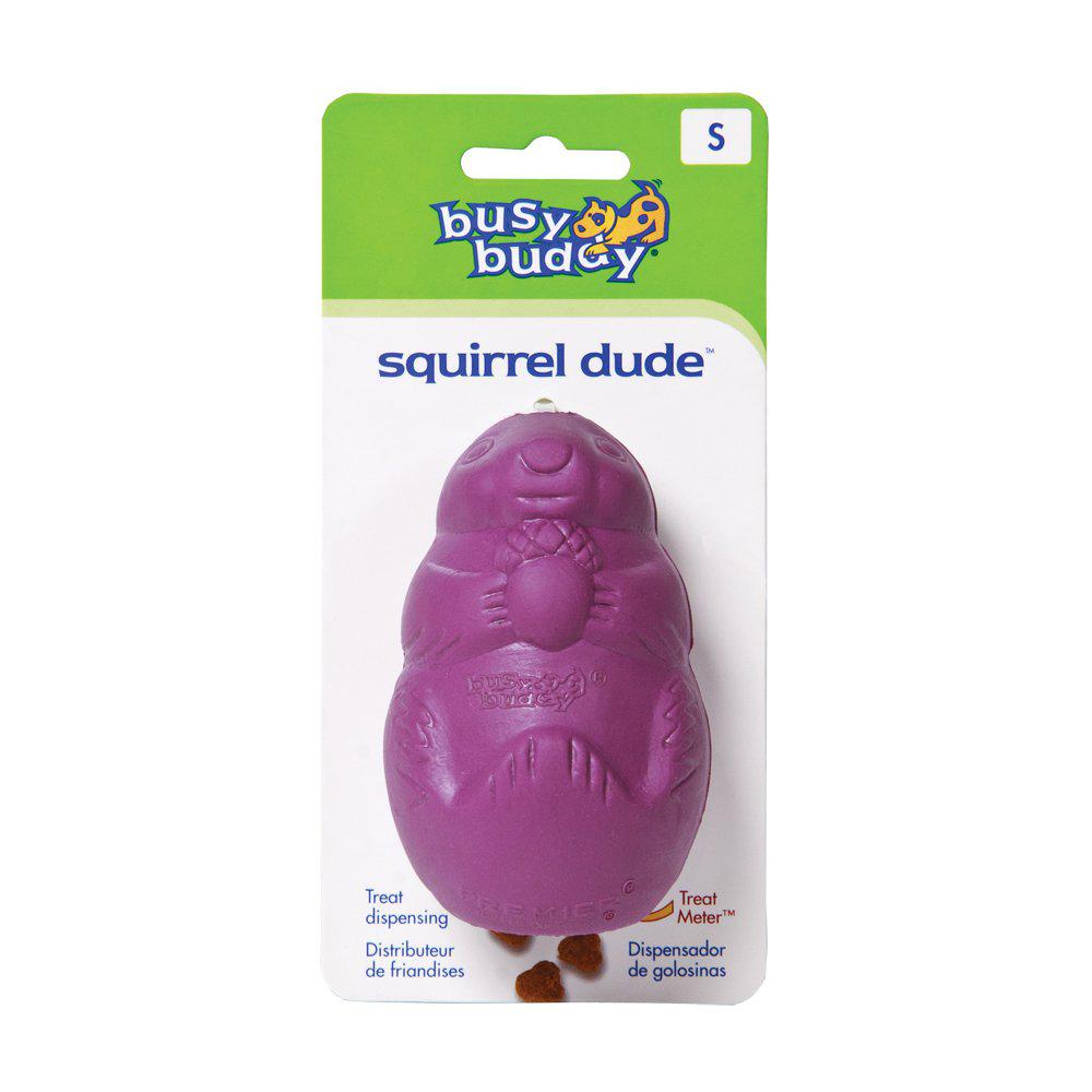 Busy Buddy Squirreldude Small Hundelegetøj-Gummilegetøj-Busy Buddy-PetPal