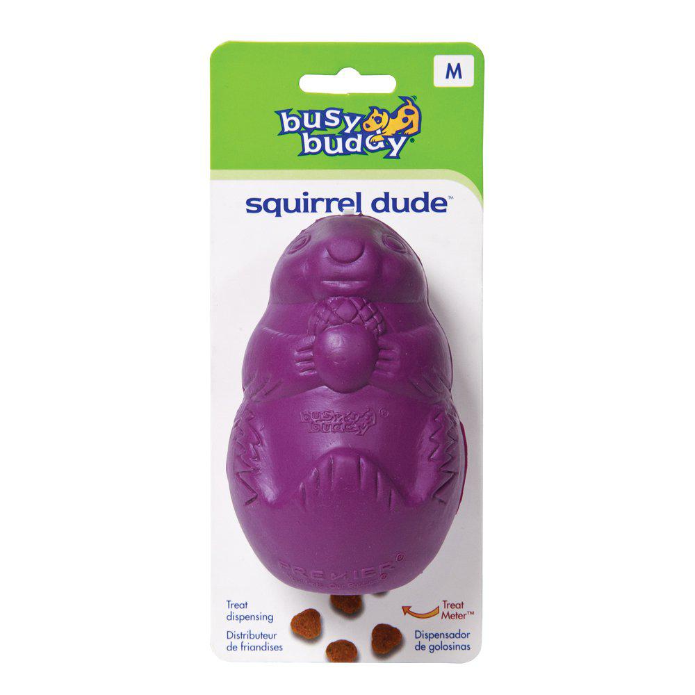 Busy Buddy Squirreldude Hundelegetøj M-Gummilegetøj-Busy Buddy-PetPal
