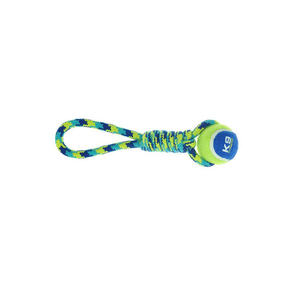 Zs K9 Tennisball Rope Tug With Ball 31Cm-Reb-Dogit-PetPal