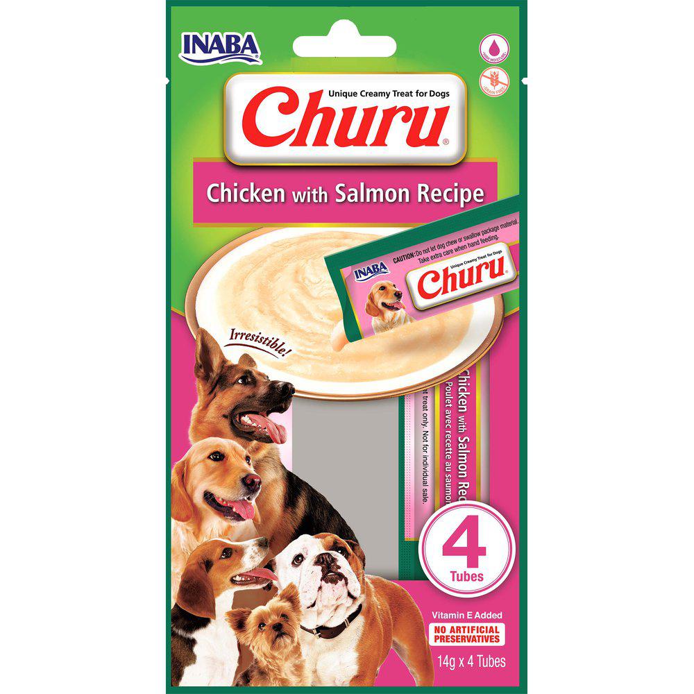 Churu Hundegodbidder Med Salomon 4St-Godbidder-Churu-PetPal